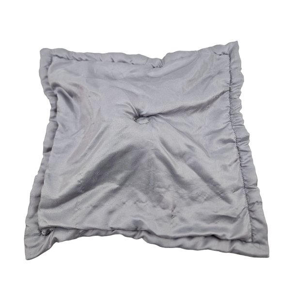 Carters Elephant Plush Lovey Gray Satin Edge and Back Security Blaket 2020 - Picture 7 of 10